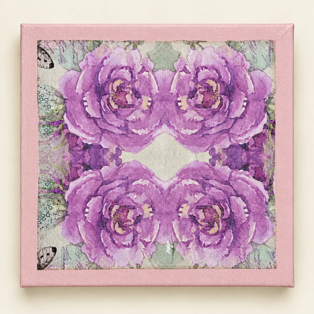 Rosas de lavanda · Rosa suave