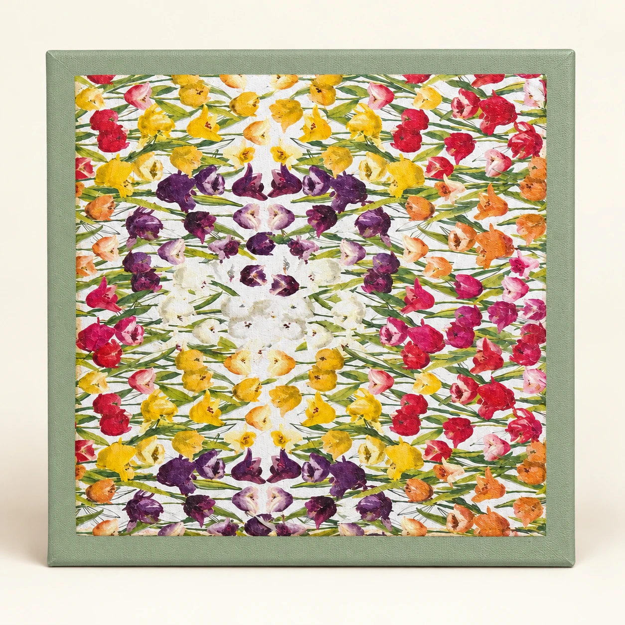 Baile de tulipanes · Verde salvia
